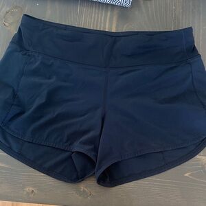 Lululemon Athletica Navy Speed Up Athletic Shorts